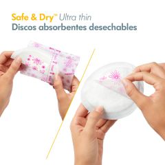 Safe & Dry Disposable Nursing Pads