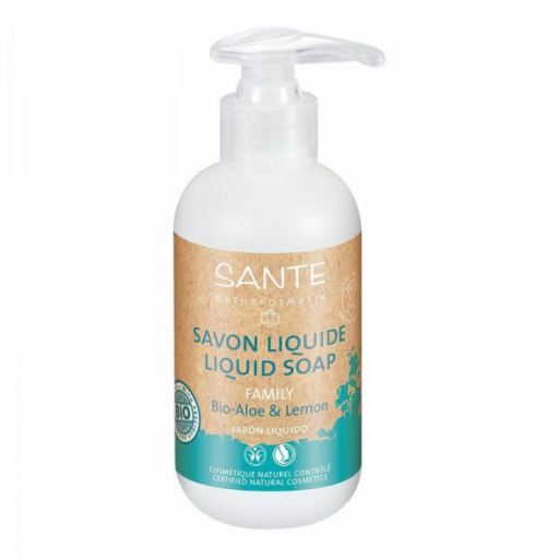 Organic Aloe and Lemon Liquid Hand Soap