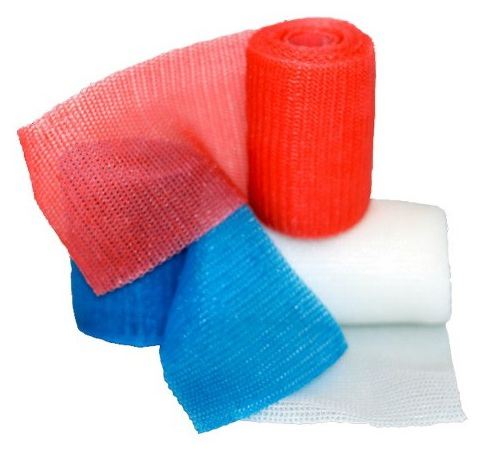 Synthetic Red Polyester Bandage 10 x 3.6 m