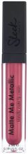 Liquid Lipstick Matte Me Metallic platinised plum 6 ml